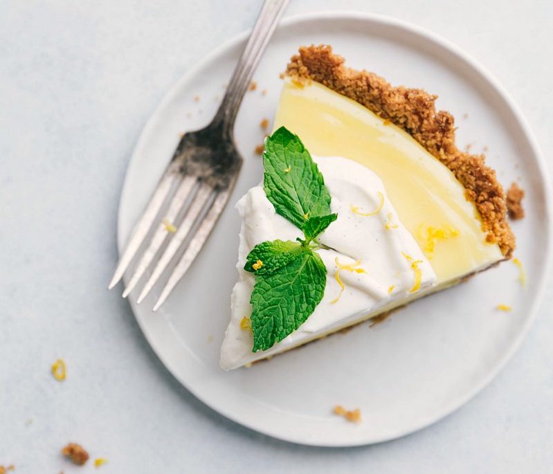 lemon pie dessert image
