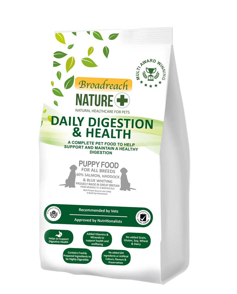 Broadreach Nature daily digestion and health food bag